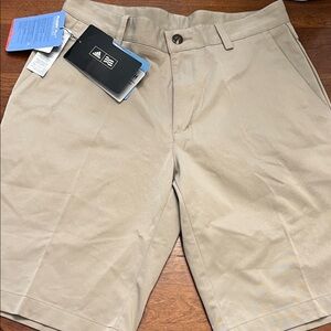 Adidas Men's 8.5” Khaki Golf Shorts